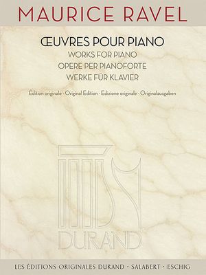 Maurice Ravel - Works for Piano image number 0