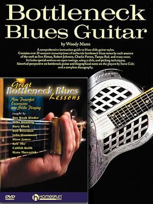 Bottleneck Guitar Pack: Bottleneck Blues Guitar (Book) with Great Bottleneck Blues Lessons (DVD) image number 0