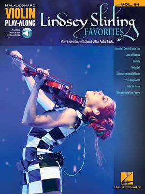 Lindsey Stirling Favorites; Violin Play-Along Volume 64 image number 0