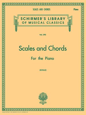 Scales and Chords in All the Major and Minor Keys: Schirmer Library of Classics Volume 392 Piano Technique image number 0