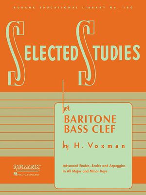 Selected Studies: For Baritone B.C. image number 0