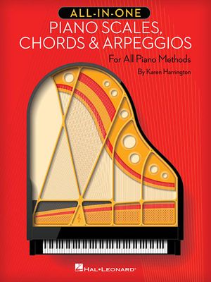 All-In-One Piano Scales, Chords & Arpeggios: For All Piano Methods image number 0