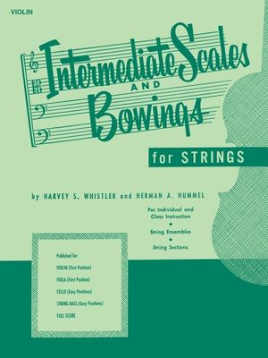 Intermediate Scales and Bowings - Violin First Position image number 0
