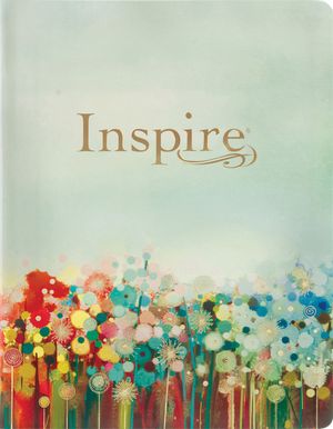 Inspire Bible Large Print NLT (Leatherlike, Multicolor): The Bible for Coloring & Creative Journaling image number 0