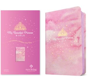 My Beautiful Princess Bible NLT (Leatherlike, Pink Sparkles) image number 0