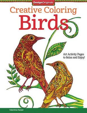 Birds: Art Activity Pages to Relax and Enjoy! image number 0