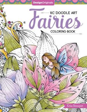 Kc Doodle Art Fairies Coloring Book image number 0