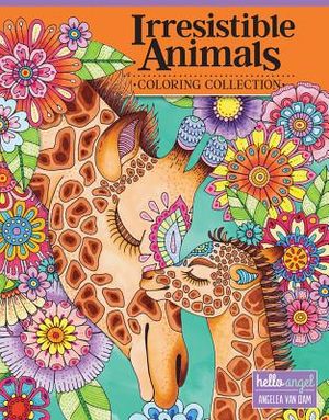 Hello Angel Irresistible Animals Coloring Collection image number 0