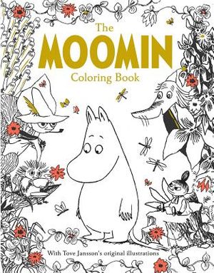 The Moomin Coloring Book (Official Gift Edition with Gold Foil Cover) image number 0