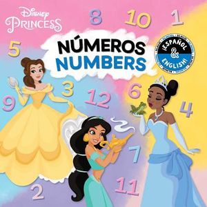 Numbers / N&uacute;meros (English-Spanish) (Disney Princess) image number 0