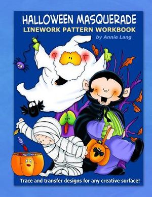 Halloween Masquerade: Linework Pattern Workbook image number 0