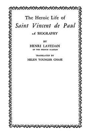 The Heroic Life of Saint Vincent de Paul image number 0