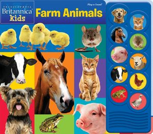 Encyclopedia Britannica - Kids Farm Animals Listen and Learn Sound Book [With Battery] image number 0