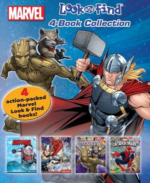 Marvel: Look and Find 4-Book Collection image number 0