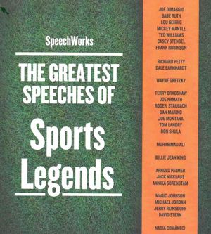 The Greatest Speeches of Sports Legends image number 0