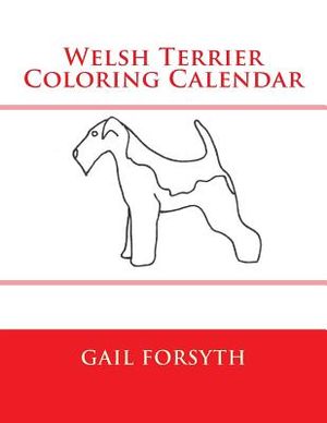 Welsh Terrier Coloring Calendar image number 0