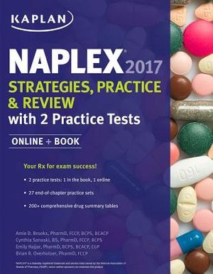 Naplex 2017 Strategies, Practice & Review with 2 Practice Tests: Online + Book image number 0