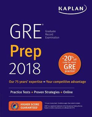 GRE Prep 2018: Practice Tests + Proven Strategies + Online image number 0