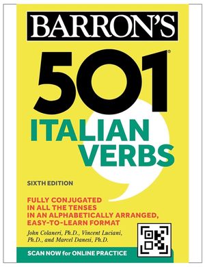501 Italian Verbs, Sixth Edition image number 0