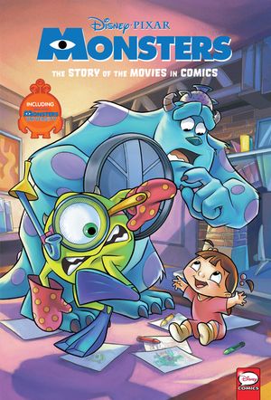 Disney/Pixar Monsters Inc. and Monsters University: The Story of the Movies in Comics image number 0