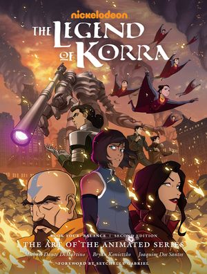 The Legend of Korra: The Art of the Animated Series--Book Four: Balance (Second Edition) image number 0