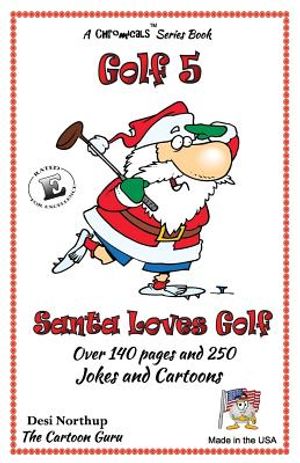 Santa Loves Golf: Jokes & Cartoons in Black and White image number 0