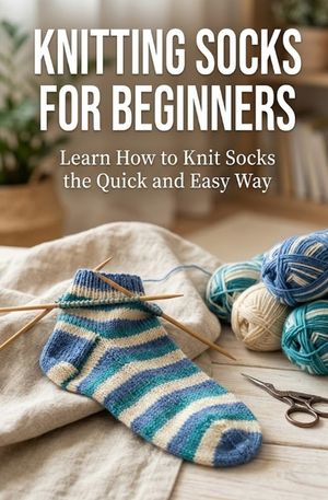 Knitting Socks for Beginners: Learn How to Knit Socks the Quick and Easy Way image number 0