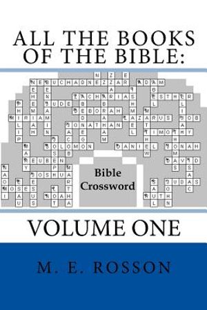 All the Books of the Bible: Bible Crossword: Volume One image number 0