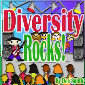 Diversity Rocks!: A Rhyming Picture Book which encourages kids to embrace diversity featuring a Rock Star kid. image number 0