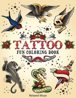 Tattoo Fun Coloring Book image number 0