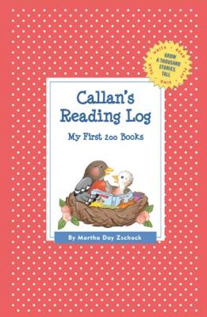 Callan's Reading Log: My First 200 Books (Gatst) image number 0