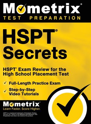 HSPT Secrets, Study Guide: HSPT Exam Review for the High School Placement Test image number 0