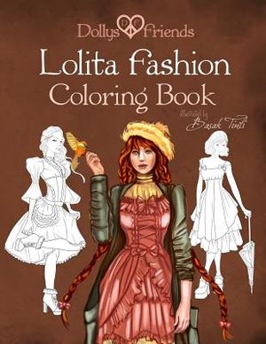 Lolita Fashion Coloring Book Dollys and Friends image number 0