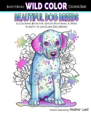Beautiful Dog Breeds Adult Coloring Book image number 0