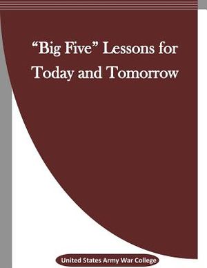 "Big Five" Lessons for Today and Tomorrow image number 0