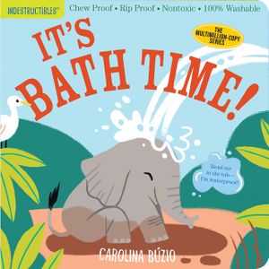 Indestructibles: It's Bath Time!: Chew Proof - Rip Proof - Nontoxic - 100% Washable (Book for Babies, Newborn Books, Safe to Chew) image number 0