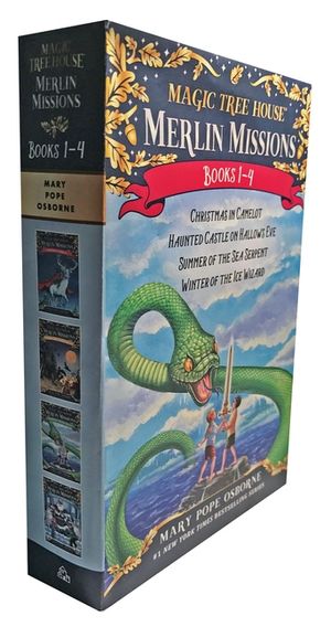 Magic Tree House Merlin Missions Books 1-4 Boxed Set image number 0