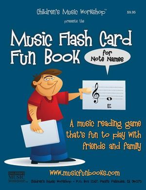Music Flash Card Fun Book: for Note Names image number 0