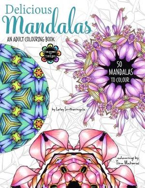 Delicious Mandalas - Mandala Coloring Book for Adults - Mandala Calm Coloring image number 0