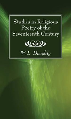 Studies in Religious Poetry of the Seventeenth Century image number 0