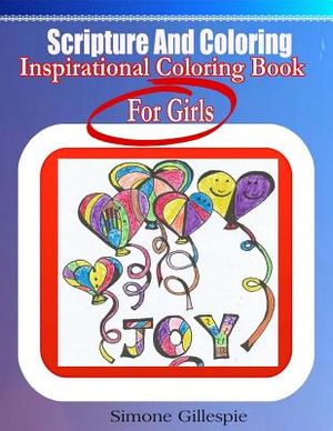 Scripture And Coloring: Inspirational Coloring Book For Girls image number 0