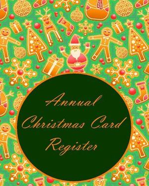 Annual Christmas Card Register image number 0