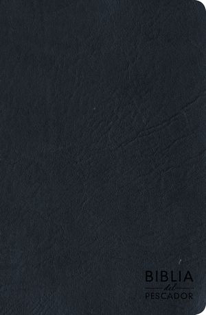 Rvr 1960 Biblia del Pescador Letra Grande, Azul S&iacute;mil Piel image number 0