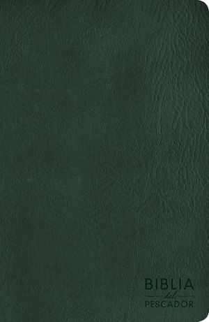 NVI Biblia del Pescador Letra Grande, Verde S&iacute;mil Piel image number 0