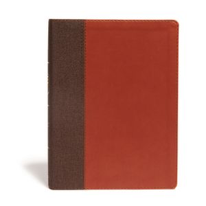 CSB Life Essentials Study Bible, Brown Leathertouch image number 0