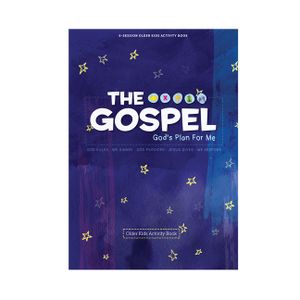 The Gospel: God's Plan for Me - Older Kids Activity Book image number 0