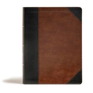 CSB Tony Evans Study Bible, Black/Brown Leathertouch: Study Notes and Commentary, Articles, Videos, Easy-To-Read Font image number 0