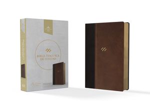Rvr 1960 Biblia Tem&aacute;tica de Estudio, Marr&oacute;n Oscuro/Marr&oacute;n Piel Fabricada image number 0