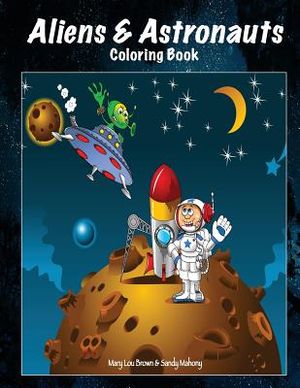 Aliens & Astronauts Coloring Book image number 0