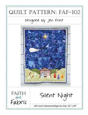 Silent Night: Christmas Nativity Quilt Pattern image number 0